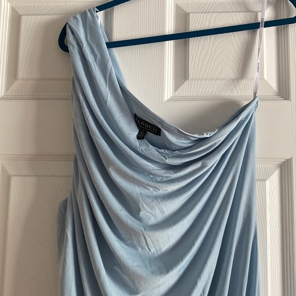 Eloquii ruched one shoulder dress - Picture 5 of 8